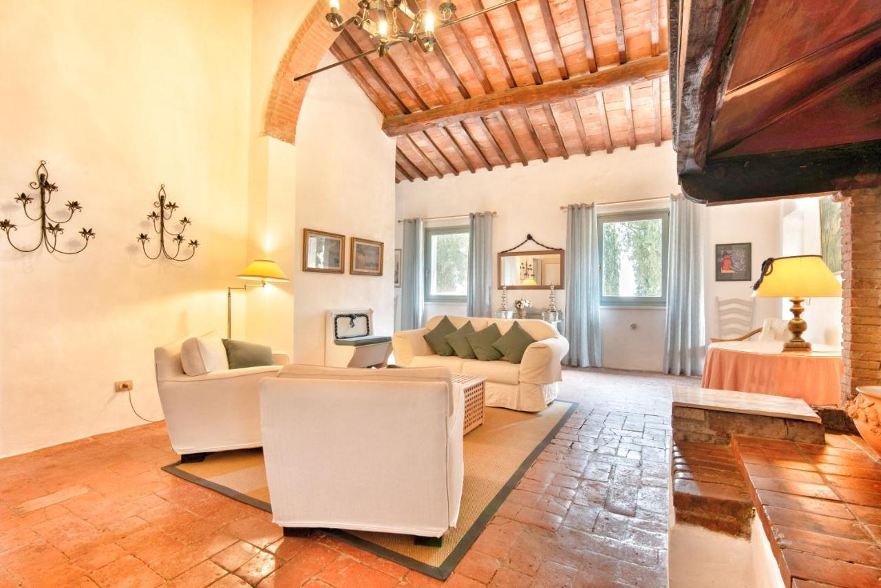 Appartamenti Villa La Fonte San Gimignano Exteriör bild