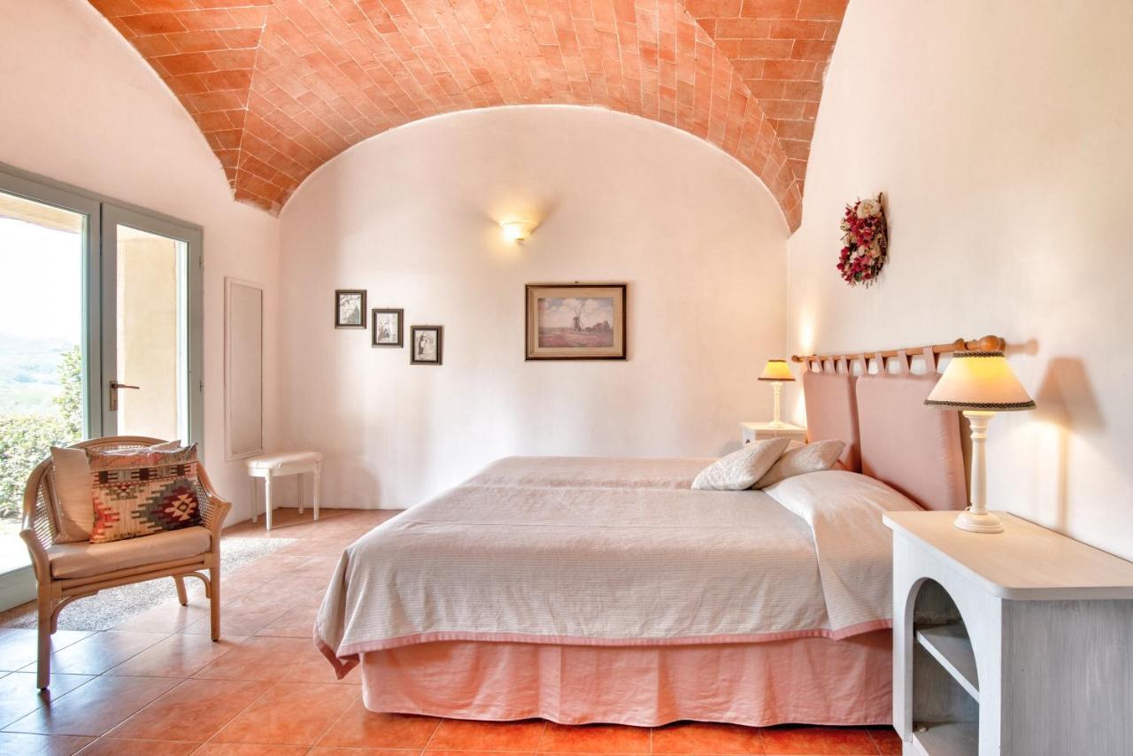 Appartamenti Villa La Fonte San Gimignano Exteriör bild