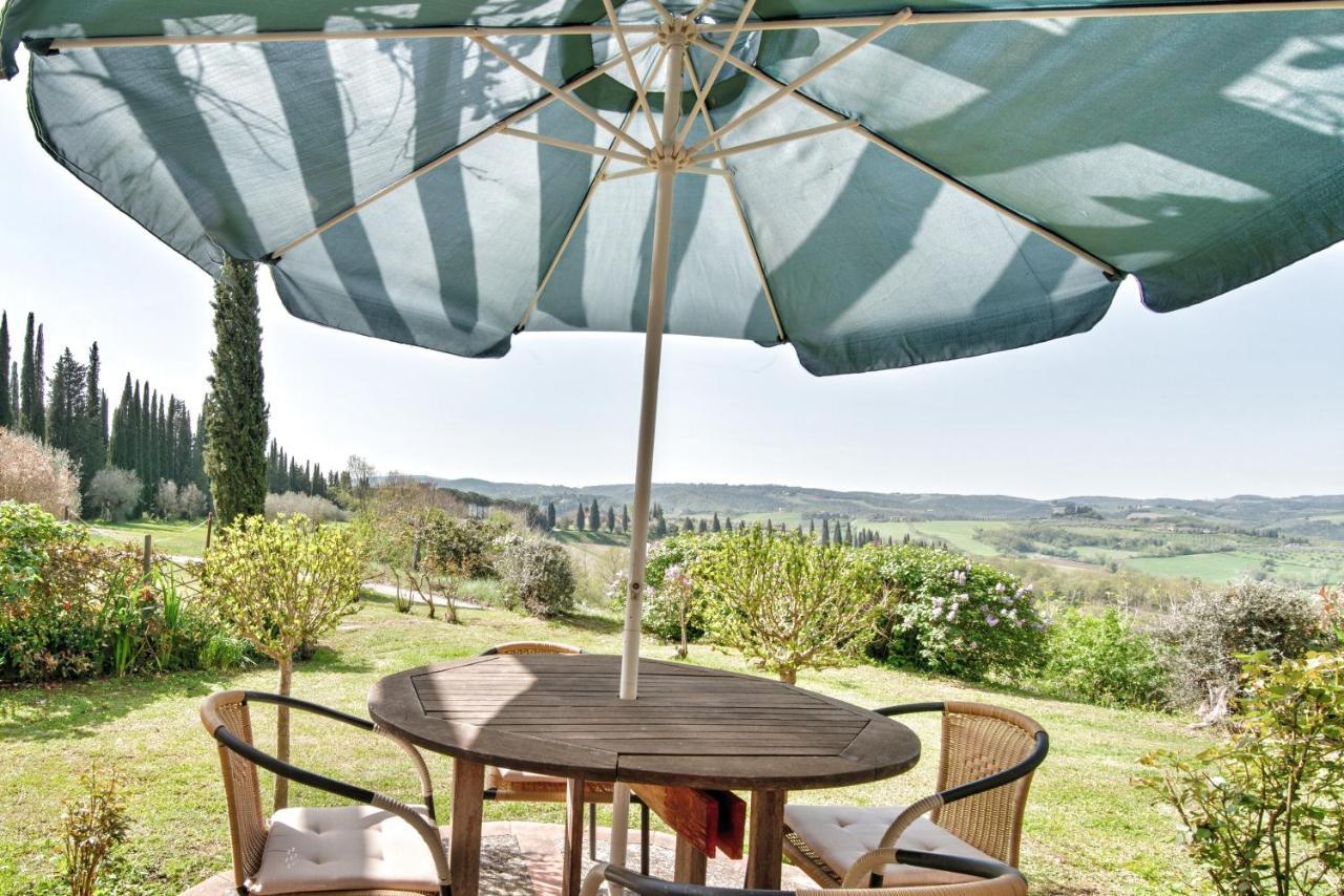 Appartamenti Villa La Fonte San Gimignano Exteriör bild