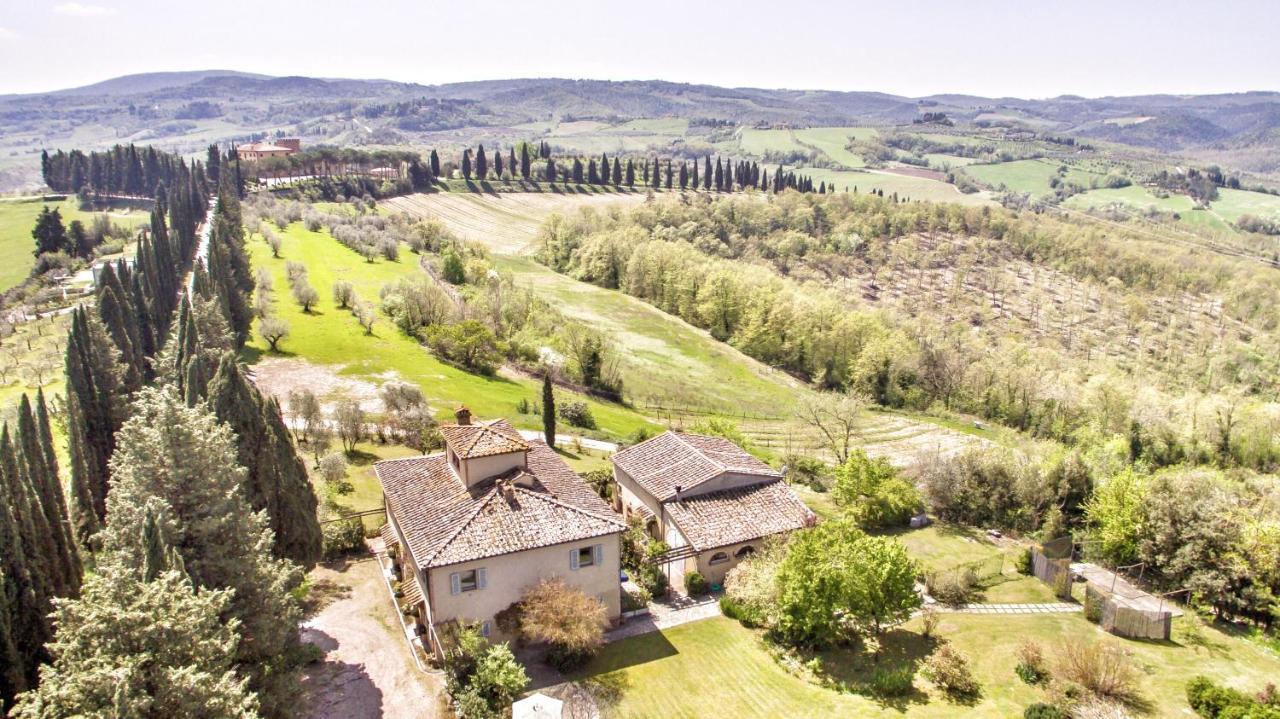 Appartamenti Villa La Fonte San Gimignano Exteriör bild