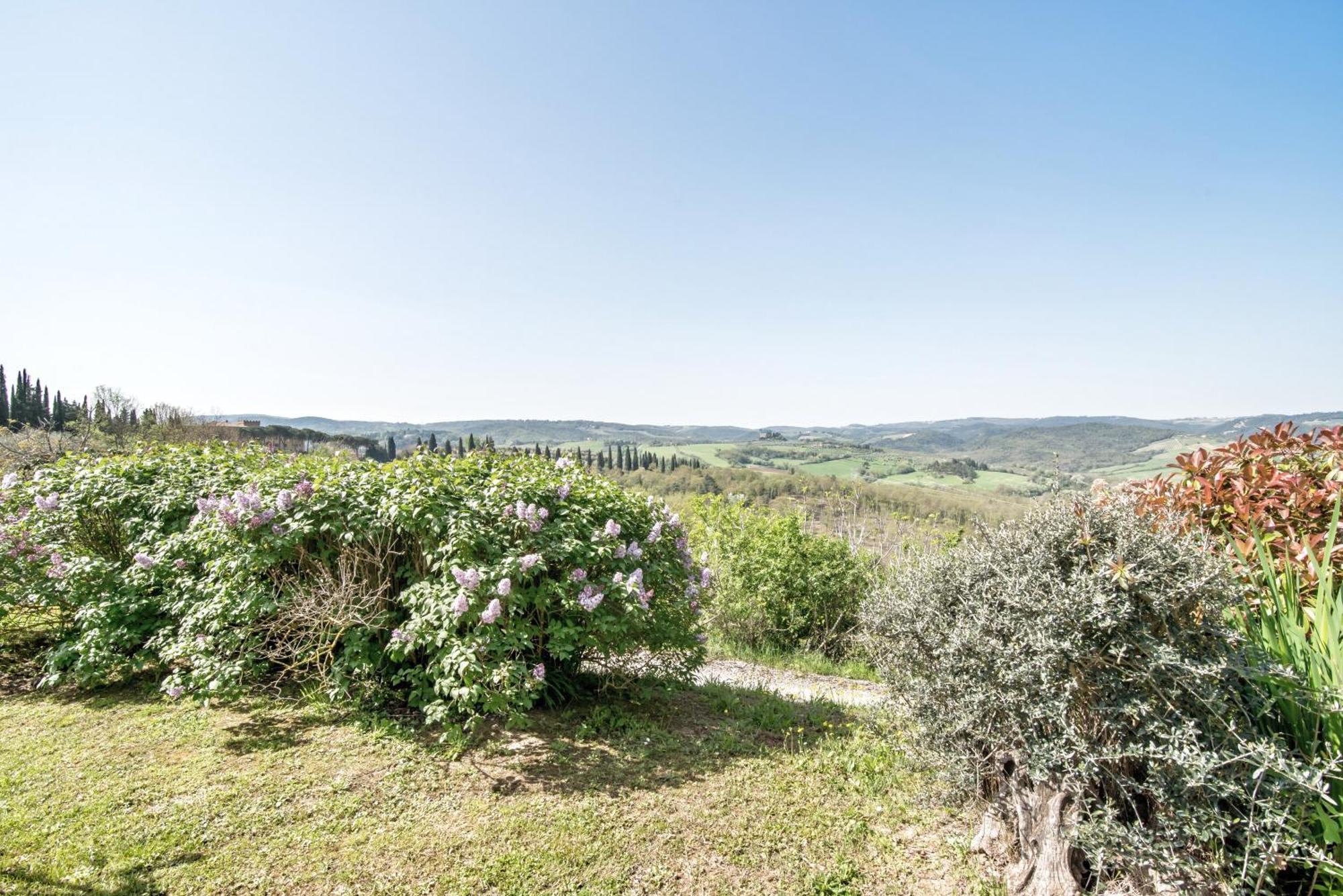 Appartamenti Villa La Fonte San Gimignano Exteriör bild