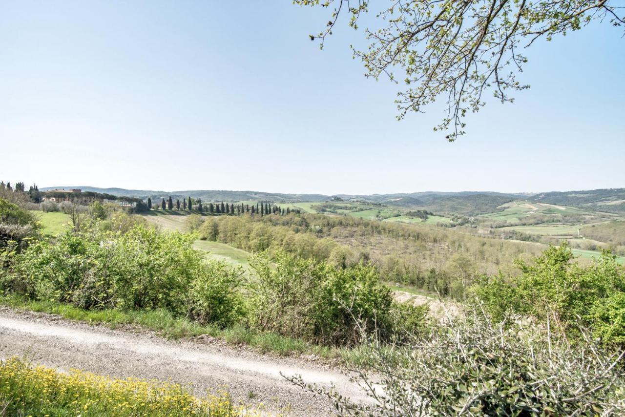 Appartamenti Villa La Fonte San Gimignano Exteriör bild