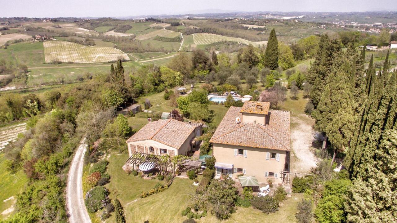 Appartamenti Villa La Fonte San Gimignano Exteriör bild